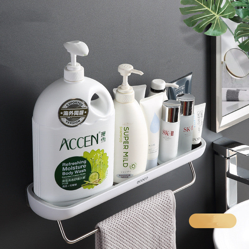 Bathroom Shelf with Hand Towel Hanger Option