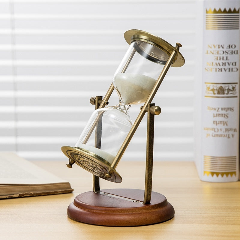 Wooden Hourglass Timer 15 Minutes